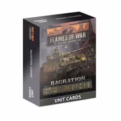 Bagration: German Unit Cards