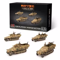 Gun Platoon / Mortar Section (x4 Plastic)