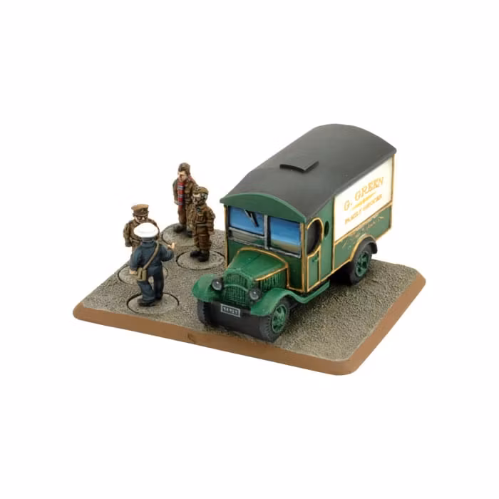 Local Defence Forces with Grocers Van