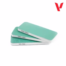 Set of 3 Flexi Sanders Dual-Grit (80x30x6 mm)