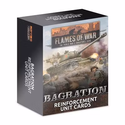 Bagration: Reinforcement Unit Cards