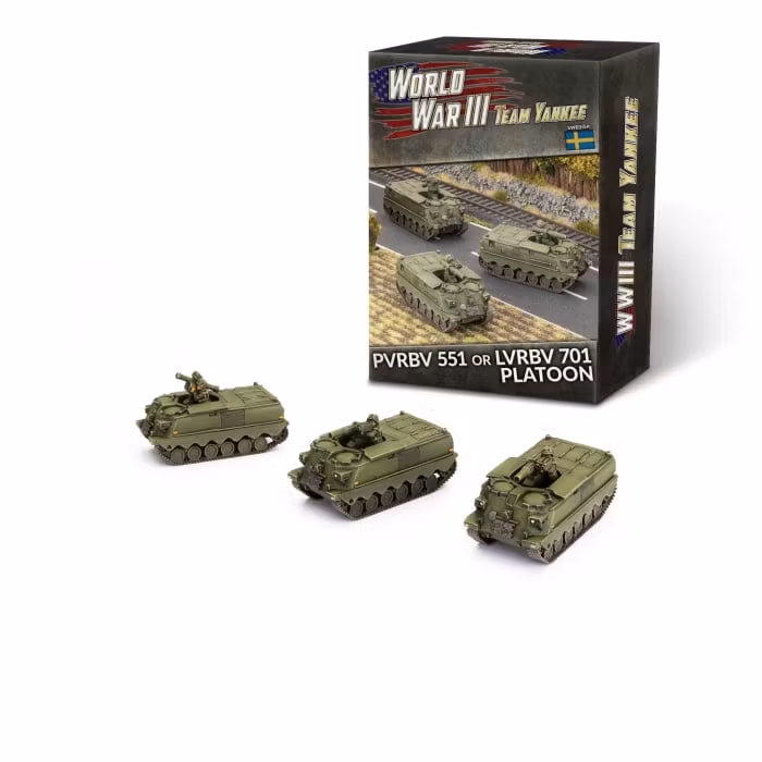 Pvrbv 551 or Lvrbv 701 Platoon (x3)