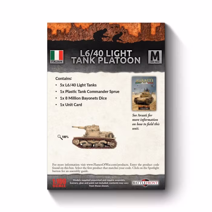 L6/40 Light Tank Platoon