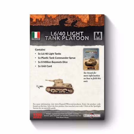 L6/40 Light Tank Platoon