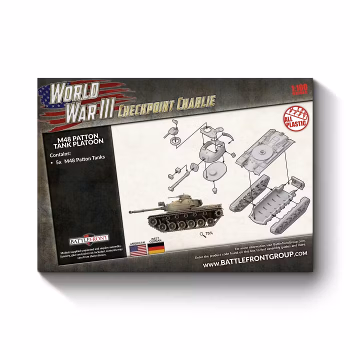 M48 Patton Tank Platoon