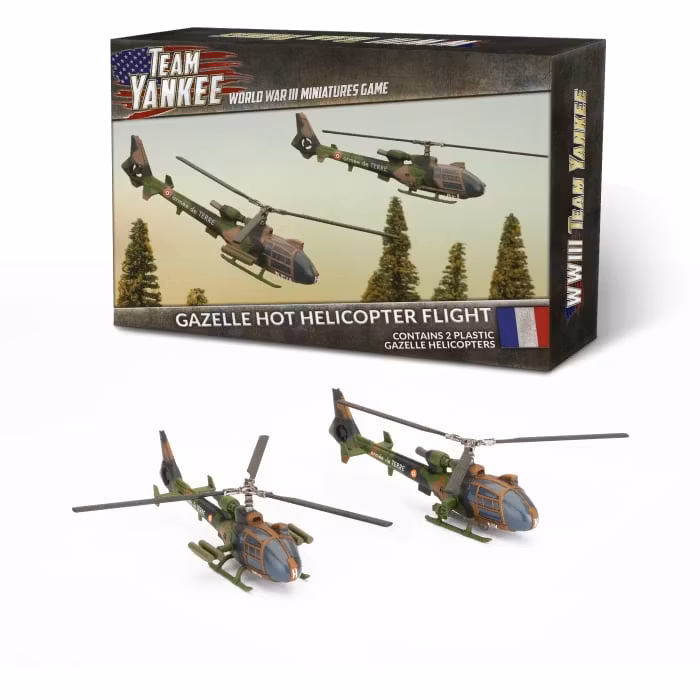 Gazelle HOT Helicopter Flight