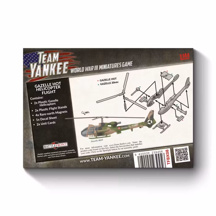 Gazelle HOT Helicopter Flight