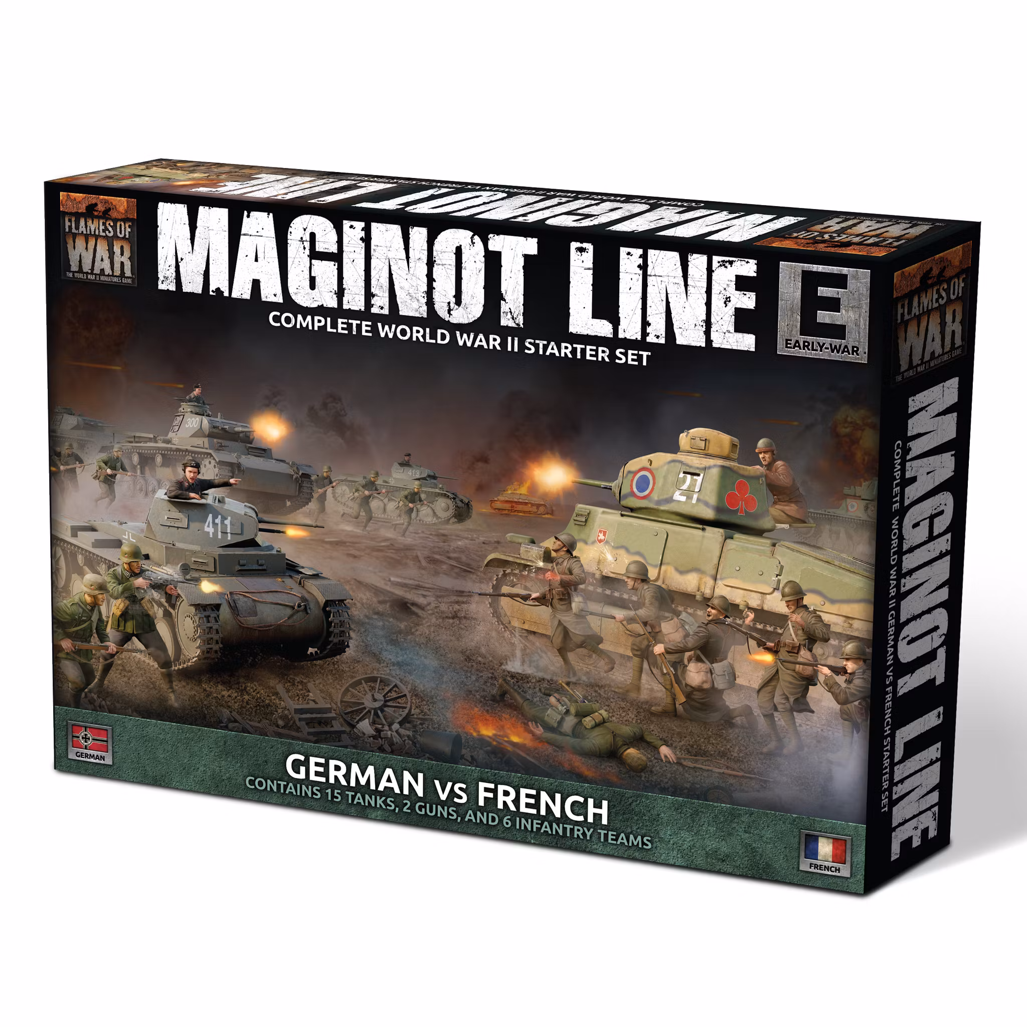 Maginot Line - German vs French Starter Set (Plastic)