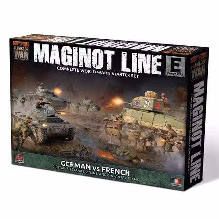 Maginot Line - German vs French Starter Set (Plastic)