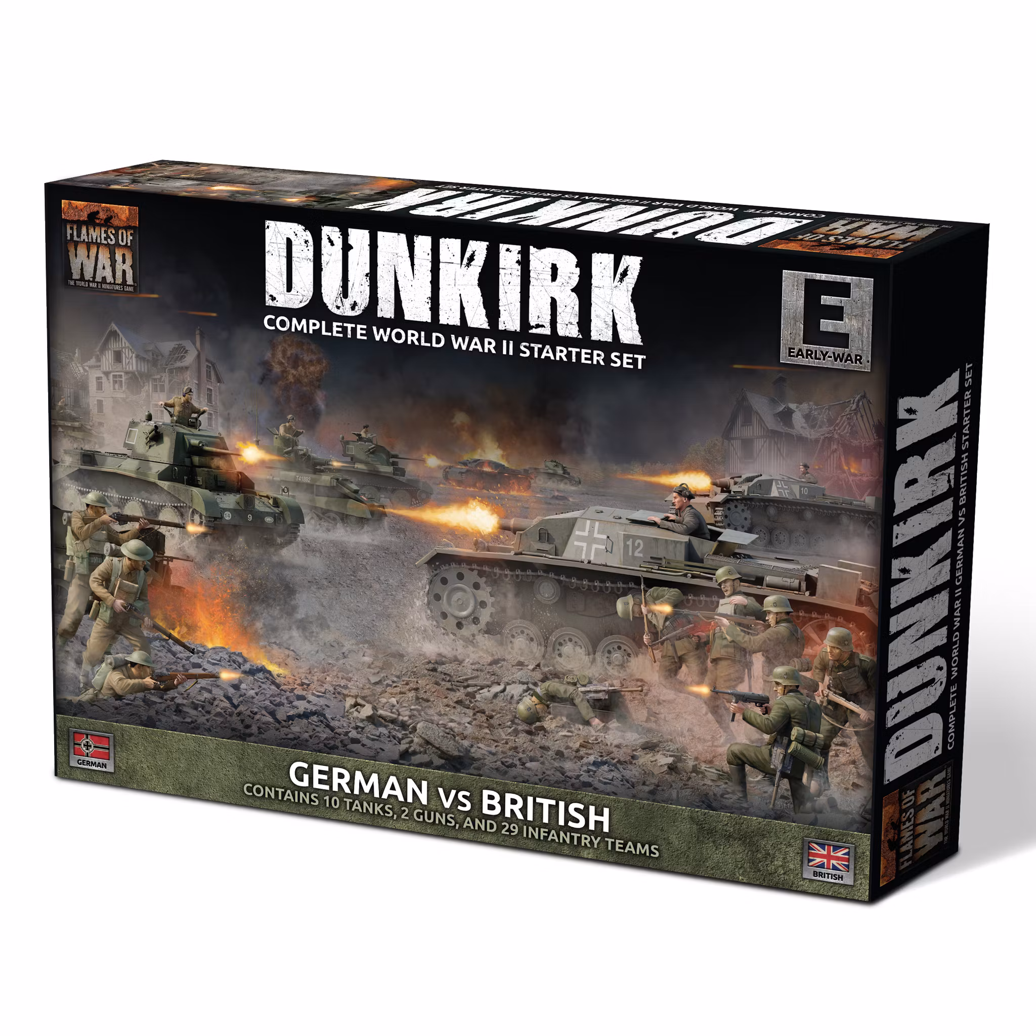 Dunkirk - British vs German Starter Set (Plastic)