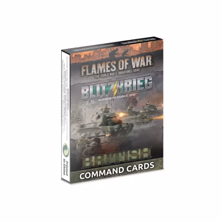 Blitzkrieg British Unit Cards (x28 Cards) - Limited Edition