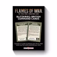 Blitzkrieg British Unit Cards (x28 Cards) - Limited Edition
