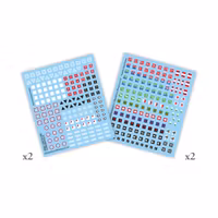 British and Commonwealth Decals (x4)