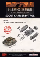 Scout Carrier Platoon (x3 plastic)