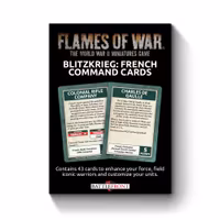 Blitzkrieg French Command Cards (x43 Cards) - Limited Edition