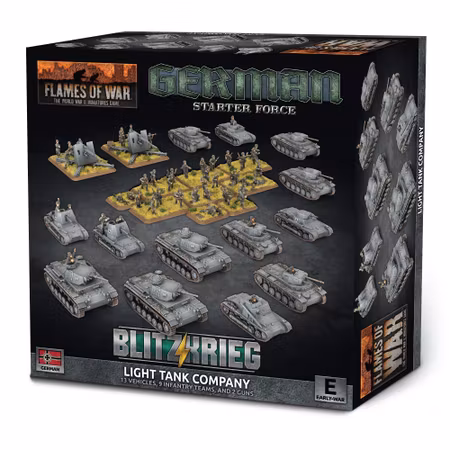 German Light Tank Company (Plastic)