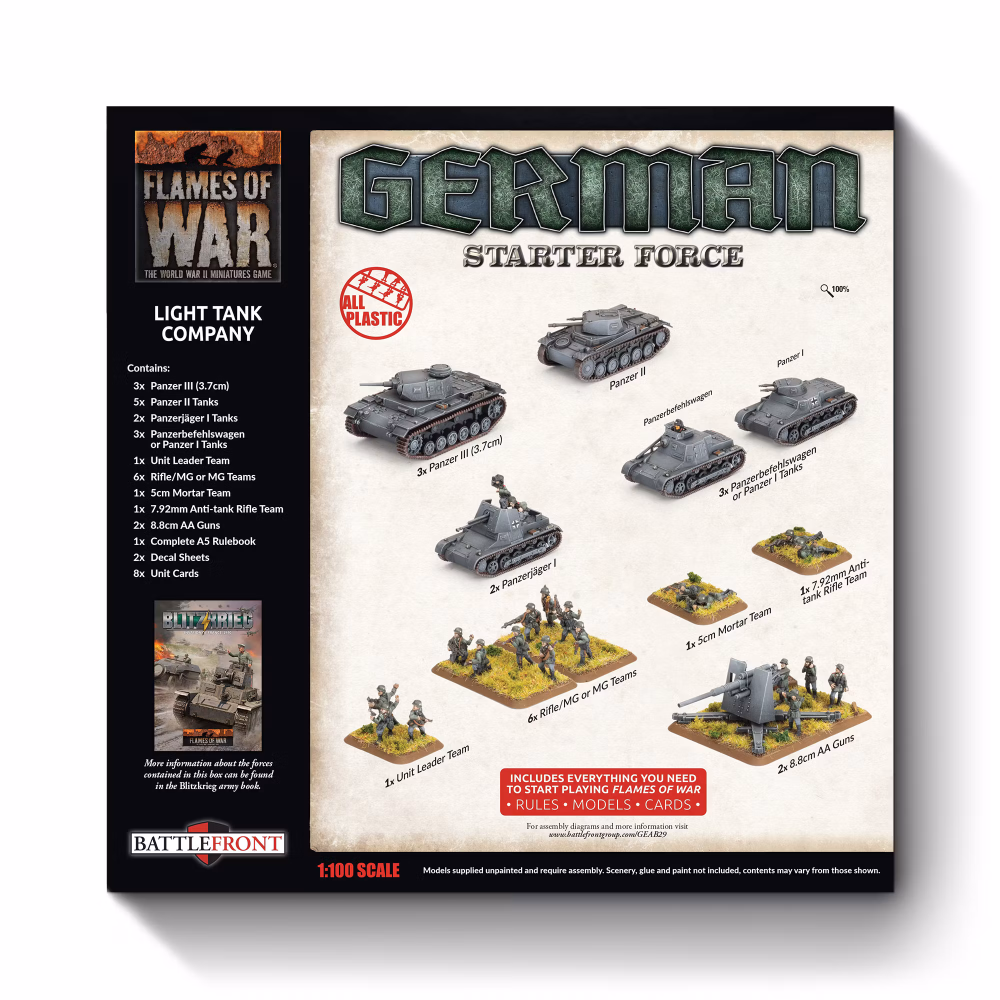 German Light Tank Company (Plastic)