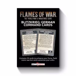 Blitzkrieg German Command Cards (x39 cards) - Limited Edition