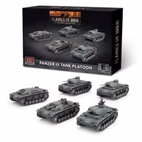 Panzer III/StuG III A Platoon (x5 Plastic)
