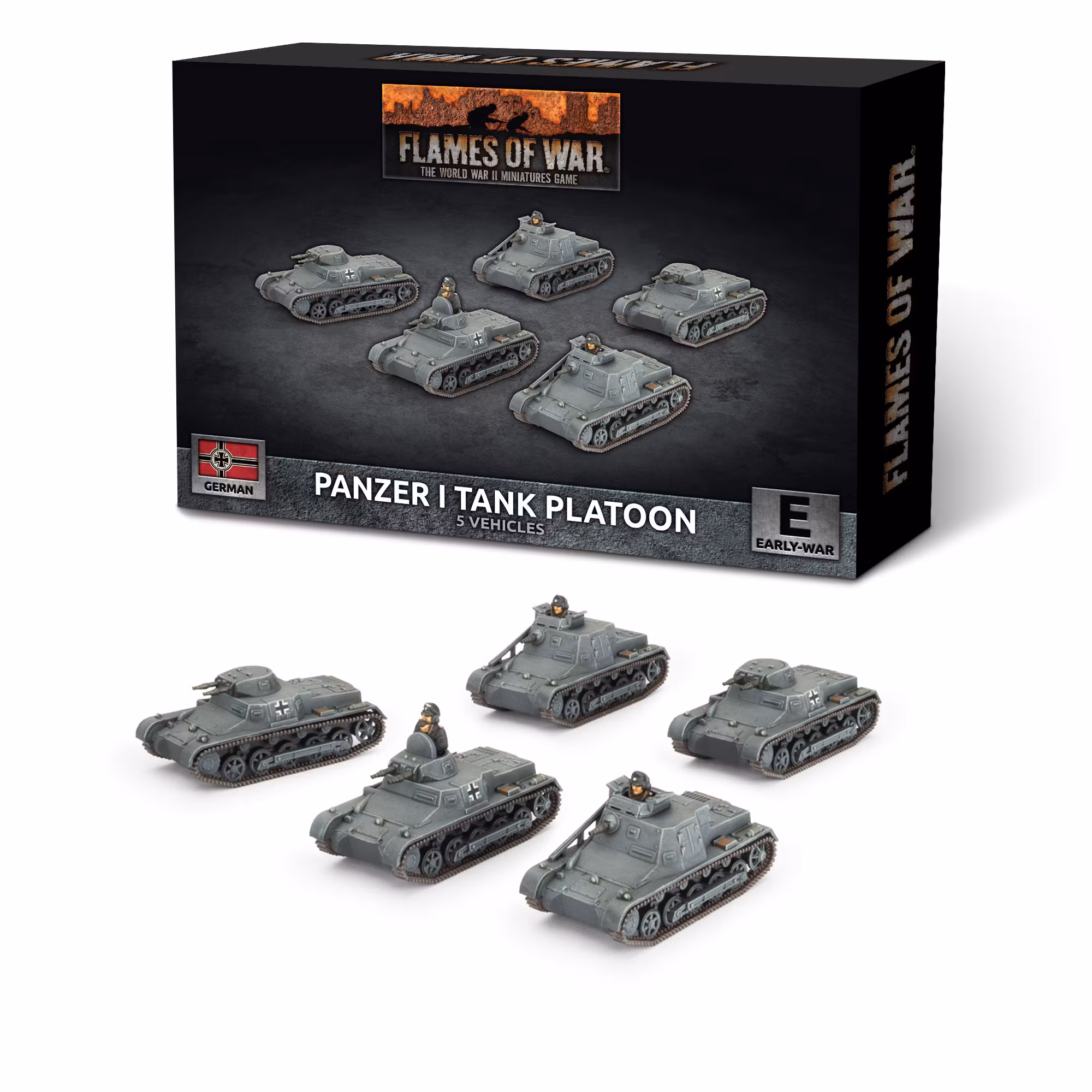 Panzer I Platoon (x5 Plastic)