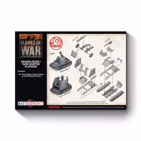 Panzerjager I Anti-tank Platoon (x4 Plastic)