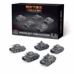 Panzer 38(t) Platoon (x5 Plastic)
