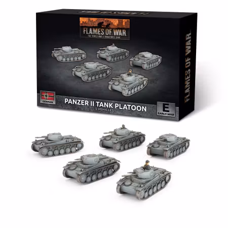 Panzer II Platoon (x5 Plastic)
