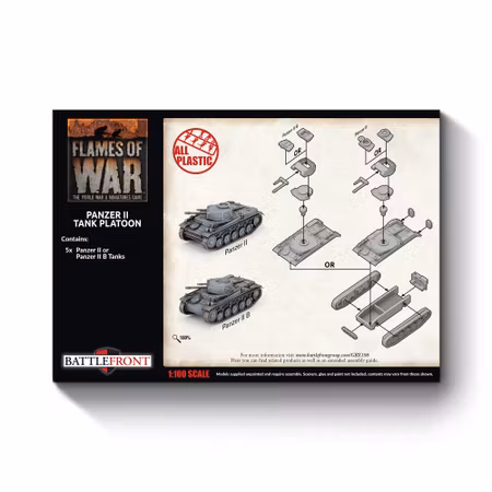 Panzer II Platoon (x5 Plastic)