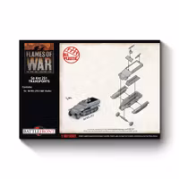 Sd Kfz 251 half-track Transport Platoon (x5 Plastic)