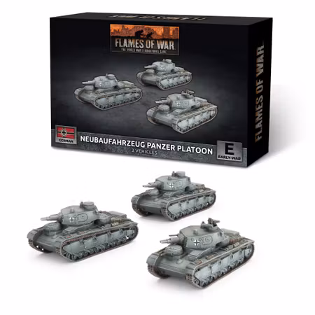 Neubaufahrzeug Panzer Platoon (x3)