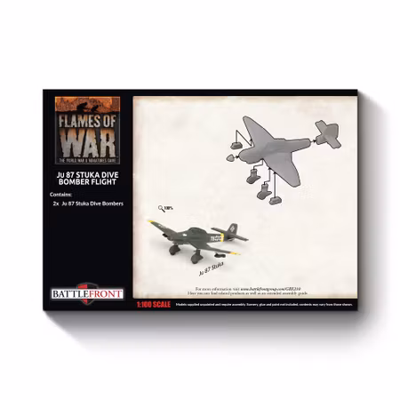 JU 87 Stuka Dive Bomber Flight (x2)