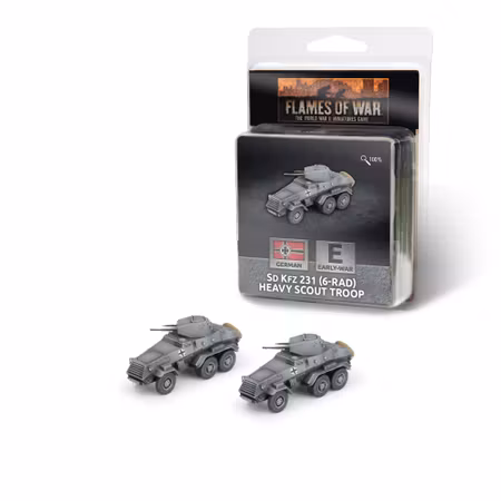 Sd Kfz 231 (6-rad) Heavy Scout Troop (x2)