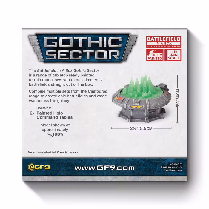 Gothic Sector: Castograd Holo Command Table