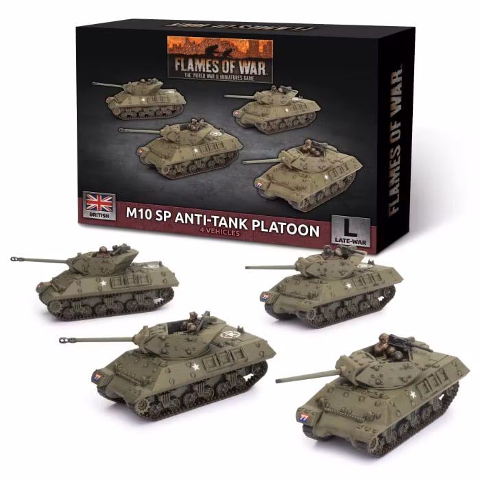 M10 SP Anti-Tank Troop (Plastic)