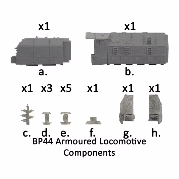BP44 Armoured Train Locomotive