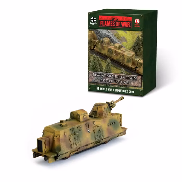 BP44 Armoured Train Artillery Car