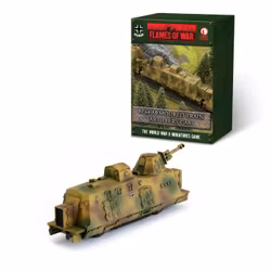 BP44 Armoured Train Artillery Car