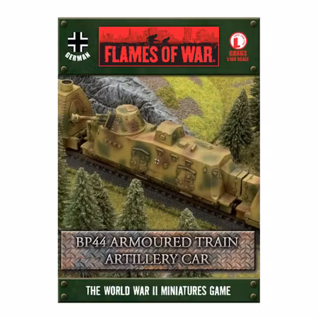 BP44 Armoured Train Artillery Car