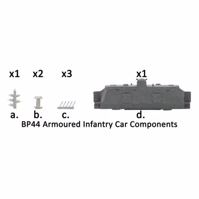BP44 Armoured Train Infantry Car