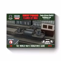 Twin 8.8cm FlaK Railway car