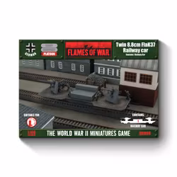 Twin 8.8cm FlaK Railway car