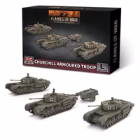 Churchill Armoured Troop (Plastic)