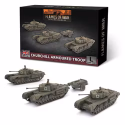 Churchill Armoured Troop (Plastic)