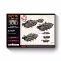 Churchill Armoured Troop (Plastic)