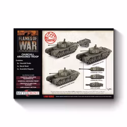 Churchill Armoured Troop (Plastic)