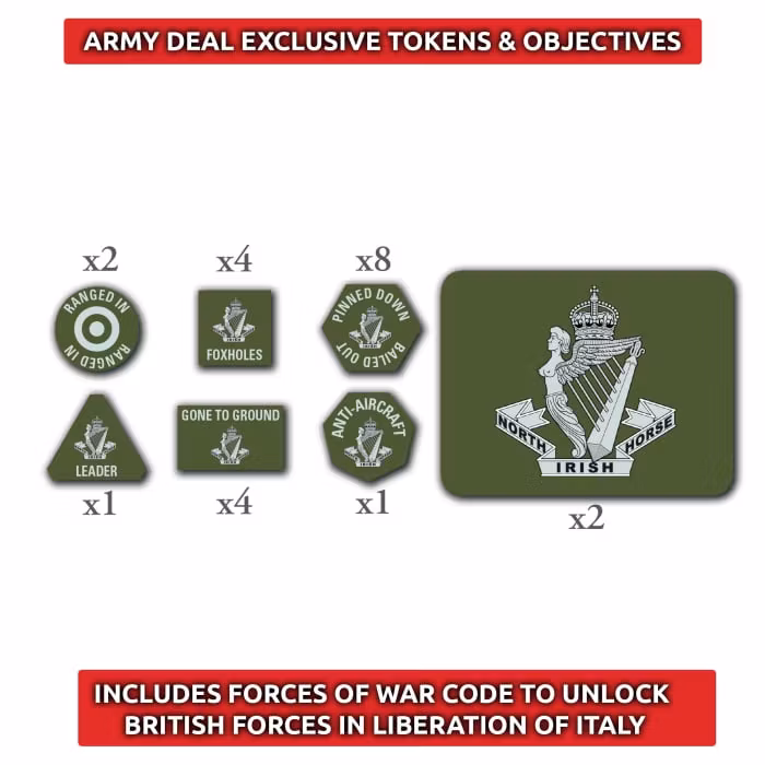 British Army Deal - North Irish Horse Churchill Tank Squadron