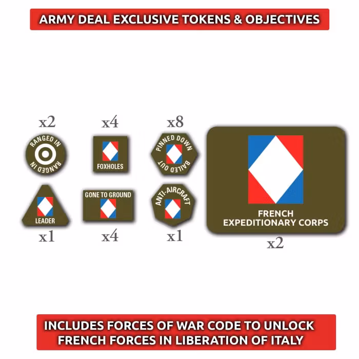 French Army Deal - Compagnie De Tirailleurs Rifle Company