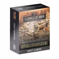 Liberation of Italy: German Unit Card Pack (89 cards)