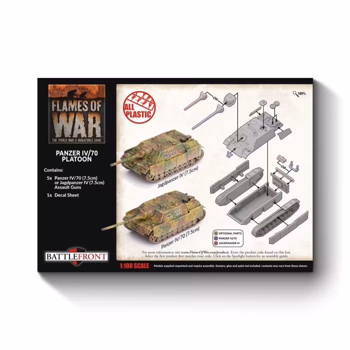 Panzer IV/70 Platoon (Plastic)