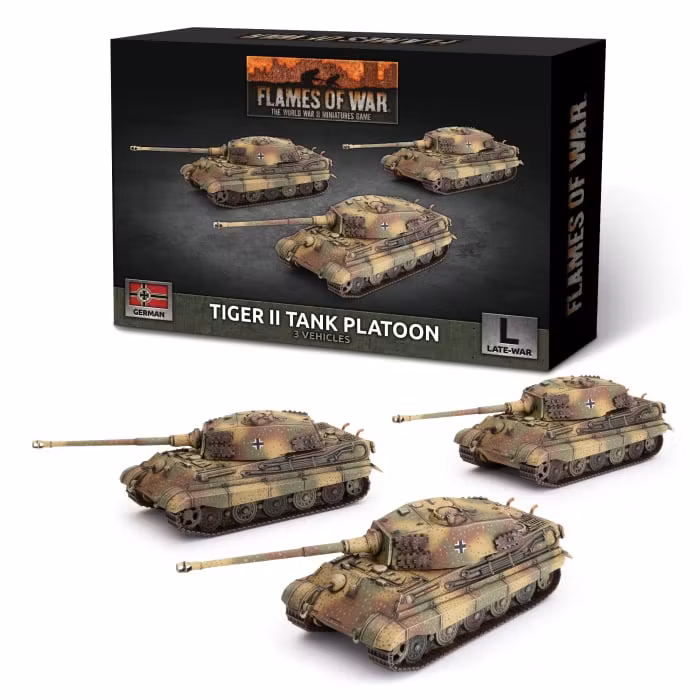 Tiger II Tank Platoon